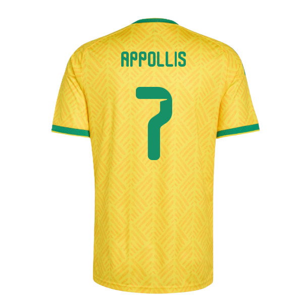 2026-2027 South Africa Home Shirt (Appollis 7)-SoccerKits Hub | Buy Soccer Jerseys Online